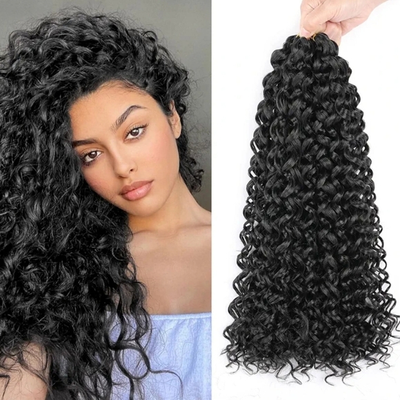 5pk Crochet Curly Hair Extensions - Picture 1 of 5